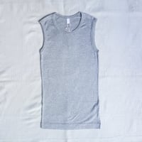 homspun　フライス ノースリーブプルオーバー【TOPグレー】