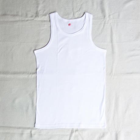 Hanes　RIB TANK TOP (HM2-X201) for men's