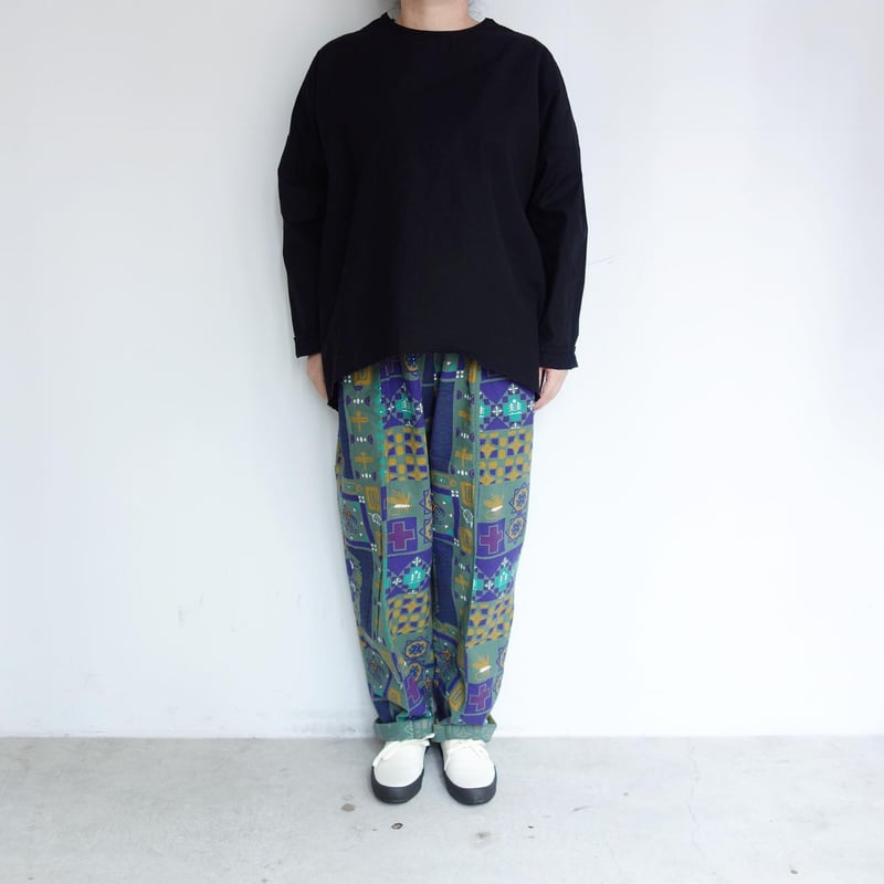 homspun ライトオンスシャンブレー プルオーバーブラウス