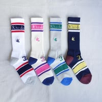Rhodolirion　Line & Numbering Socks