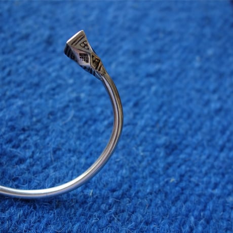 Touareg Silver　 bangle 01