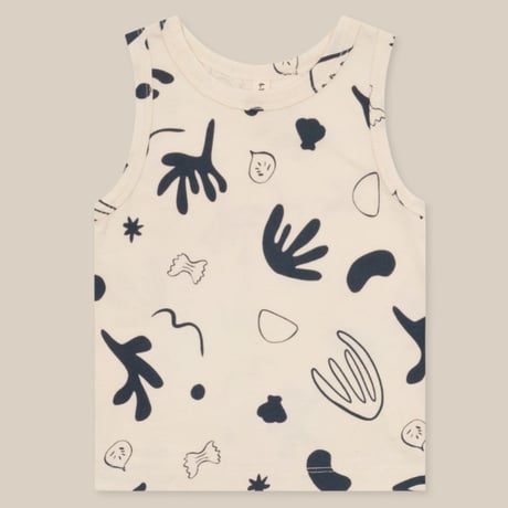 【Organic Zoo】Capri Vest Undyed Cotton