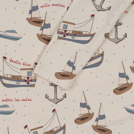 【Konges Sløjd】ASTER ONESIE - SAIL AWAY