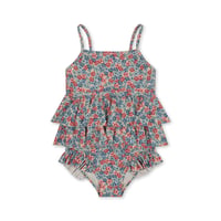 【Konges Sløjd】MANUCA FRILL SWIMSUIT - ROSIE BLUE