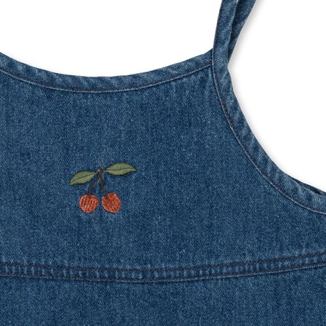 【Konges Sløjd】MAGOT STRAP DRESS GOTS - DENIM BLUE