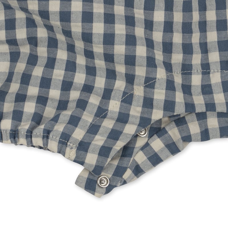 Konges Sløjd】KIM ROMPER - CAPTAINS BLUE CHECK 