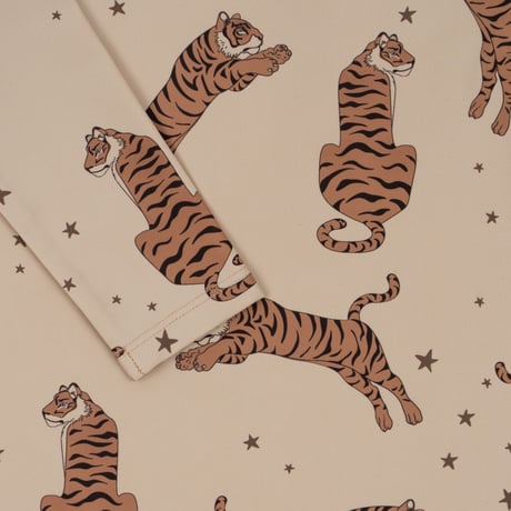 【Konges Sløjd】ASTER ONESIE GRS - TIGER