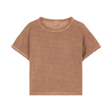 【STUDIO BOHEME PARIS】TSHIRT ESSENTIAL - PRALINE