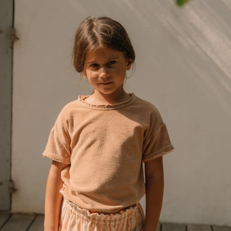 【STUDIO BOHEME PARIS】TSHIRT ESSENTIAL - PRALINE