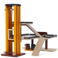 【Konges Sløjd】WOODEN GARAGE FSC - MULTI