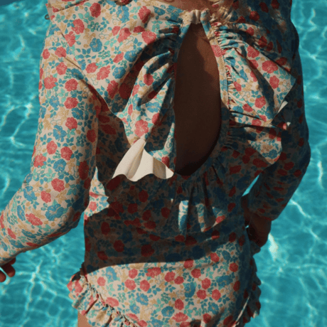 【Konges Sløjd】MANUCA LS SWIMSUIT GRS - FIOLA