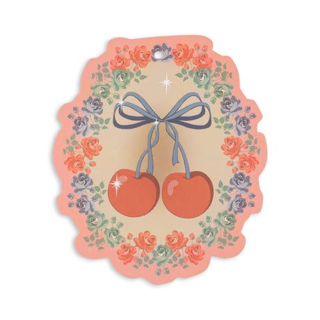 【Konges Sløjd】CHRISTMAS GIFT TAGS FSC - BIG CHERRY