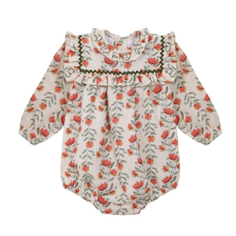 【Birinit Petit】Lorraine romper / Ranita Lorraine