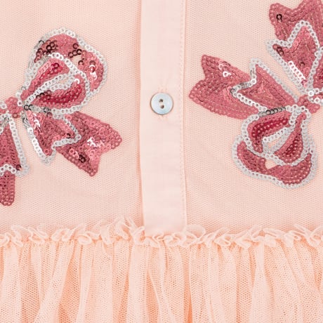 【Konges Sløjd】YVONNE SLEEVE DRESS - BELLA BOW