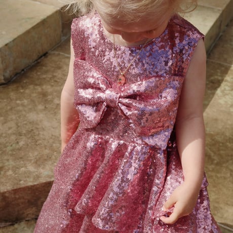 【Konges Sløjd】ROSIE DRESS - MELLOW ROSE