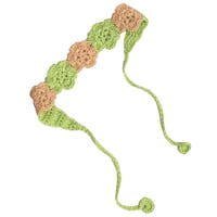 【Kalinka】Flower Crochet Hairband - Lime