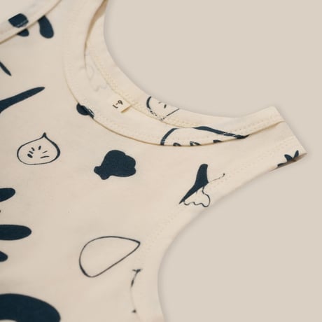【Organic Zoo】Capri Vest Undyed Cotton