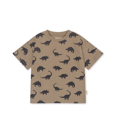 【Konges Sløjd】OBI TEE GOTS - DINO SILHOUETTE