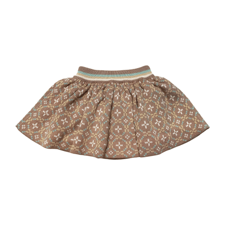 【MABLI】PETAL BABY SKIRT WITH BLOOMERS - PORTOBELLO