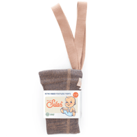 【Silly Silas】Footless - Charcoaly Brown