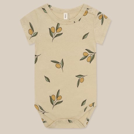 【Organic Zoo】Olive Garden Short Sleeve Bodysuit