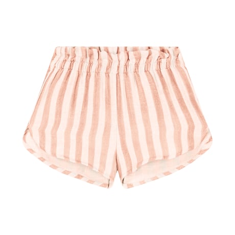 【STUDIO BOHEME PARIS】SHORTS GEORGETTE - NUDE STRIPES