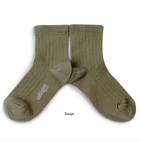 【Collégien】Paul Lightweight Ribbed Socks