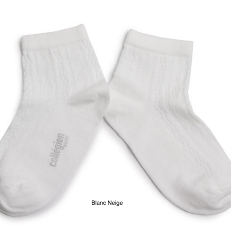 【Collégien】Antoinette Lightweight Pointelle Socks