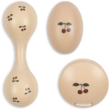 【Konges Sløjd】 WOODEN MUSIC SET CHERRY FSC - CHERRY
