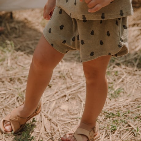 【STUDIO BOHEME PARIS】SHORTS GEORGY - SAGE / LAVENDER