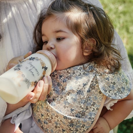 【Elodie】Baby Bibs - Blue Garden Light