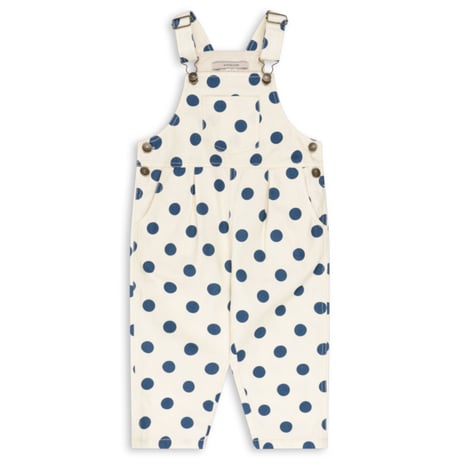 【Konges Sløjd】NOLA OVERALLS GOTS - BLUE DOT
