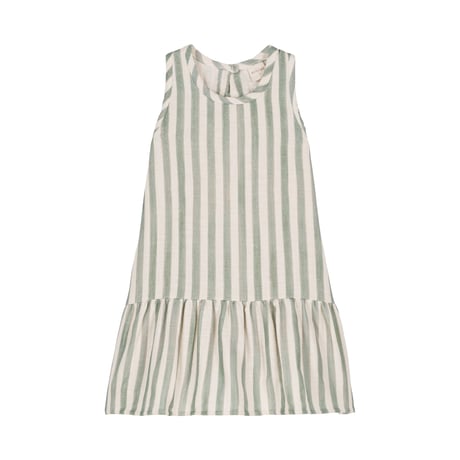 【STUDIO BOHEME PARIS】NEW DRESS  PLAYA - GREEN STRIPES