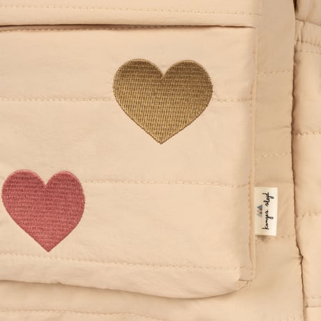 【Konges Sløjd】JUNO QUILTED BACKPACK MIDI - FRAPPÉ