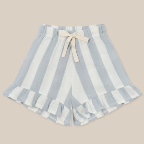 ボトムス organiczoo Sardine Stripes Frill Shorts Organic Zoo】Sardine Stripes Frill Shorts | yonka