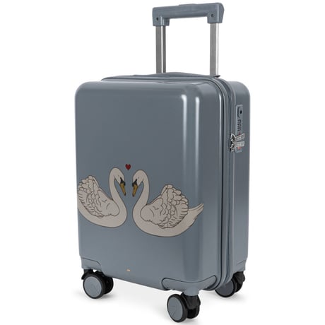【Konges Sløjd】TRAVEL SUITCASE - SWAN BLUE