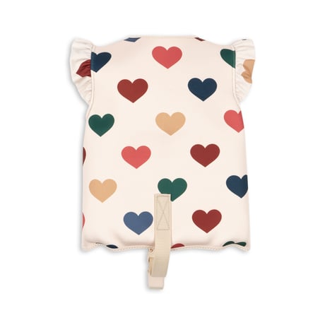 【Konges Sløjd】NEOPRENE FLOAT VEST FRILL - BON COEUR COLORÉ