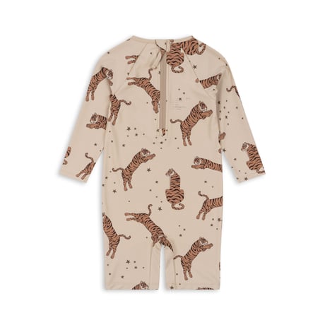 【Konges Sløjd】ASTER ONESIE GRS - TIGER