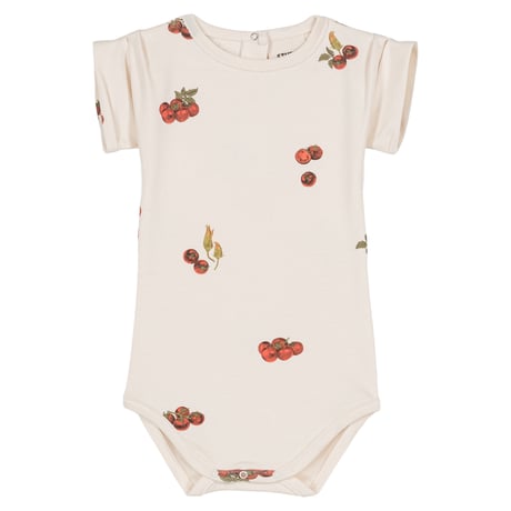 【STUDIO BOHEME PARIS】BODYSUIT BAMA - OFF WHITE / TOMATO