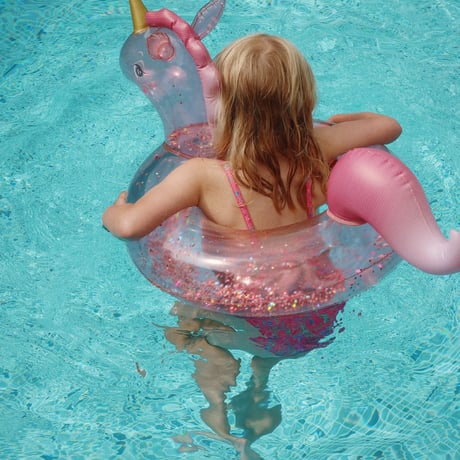 【Konges Sløjd】 SWIM RING HORN STARS - PINK