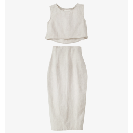 【sonanddaughter】Capri Linen Sets - 大人用
