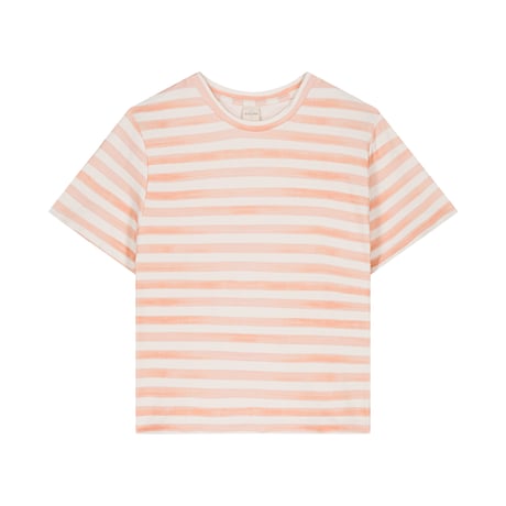 【STUDIO BOHEME PARIS】NEW TSHIRT ESSENTIAL - NUDE STRIPES