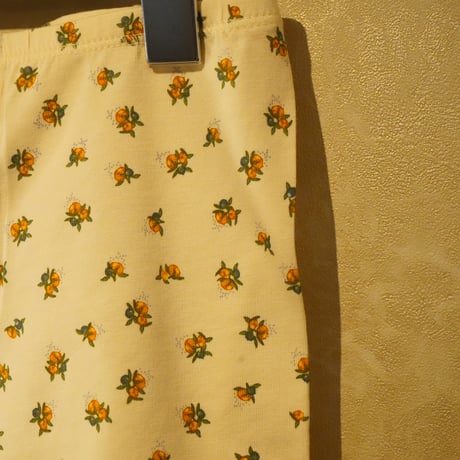【Konges Sløjd】BASIC SHORT LEGGINGS GOTS - PEONIA LIMONE