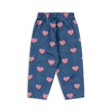 【Konges Sløjd】MAGOT FRILL PANTS GOTS - BON COEUR PINK