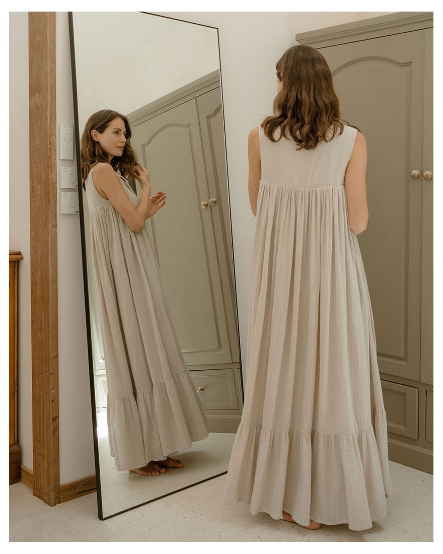 【son and daughter】Barrera Dress sonanddaughter】Barrera Dress - 大人用 | yonka