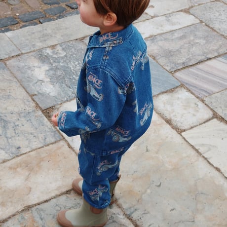 【Konges Sløjd】MAGOT PANTS GOTS - RACE DENIM