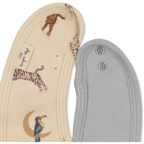 【Konges Sløjd】BASIC 2 PACK BIB - ROAR/PEARL BLUE