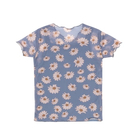 【Konges Sløjd】MEL TEE RCS - DAISY BLUE