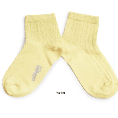 【Collégien】Antoinette Lightweight Pointelle Socks
