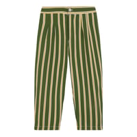 【Birinit Petit】Bee stripe denim pleated trousers / Pantalón pinzas vaquero raya Bee